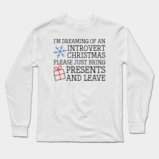 Introvert Christmas Long Sleeve T-Shirt